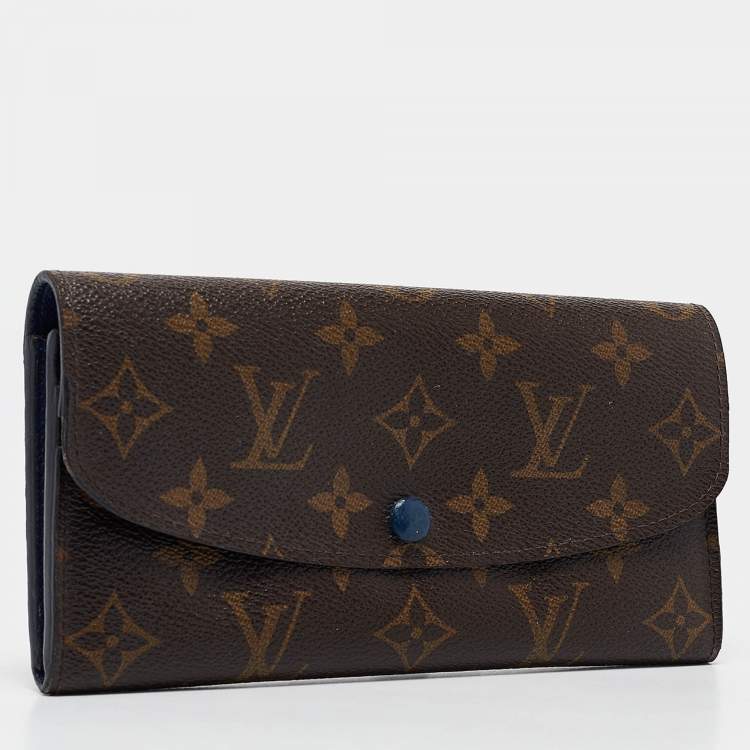 Pre Owned Louis Vuitton Monogram Canvas Emilie Wallet