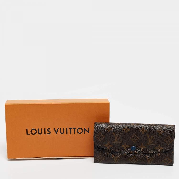 Pre Owned Louis Vuitton Monogram Canvas Emilie Wallet