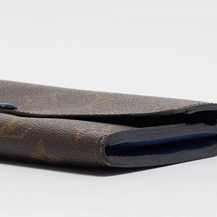 Pre Owned Louis Vuitton Monogram Canvas Emilie Wallet