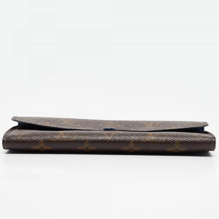 Pre Owned Louis Vuitton Monogram Canvas Emilie Wallet