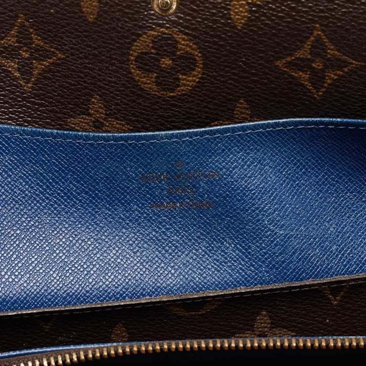 Pre Owned Louis Vuitton Monogram Canvas Emilie Wallet