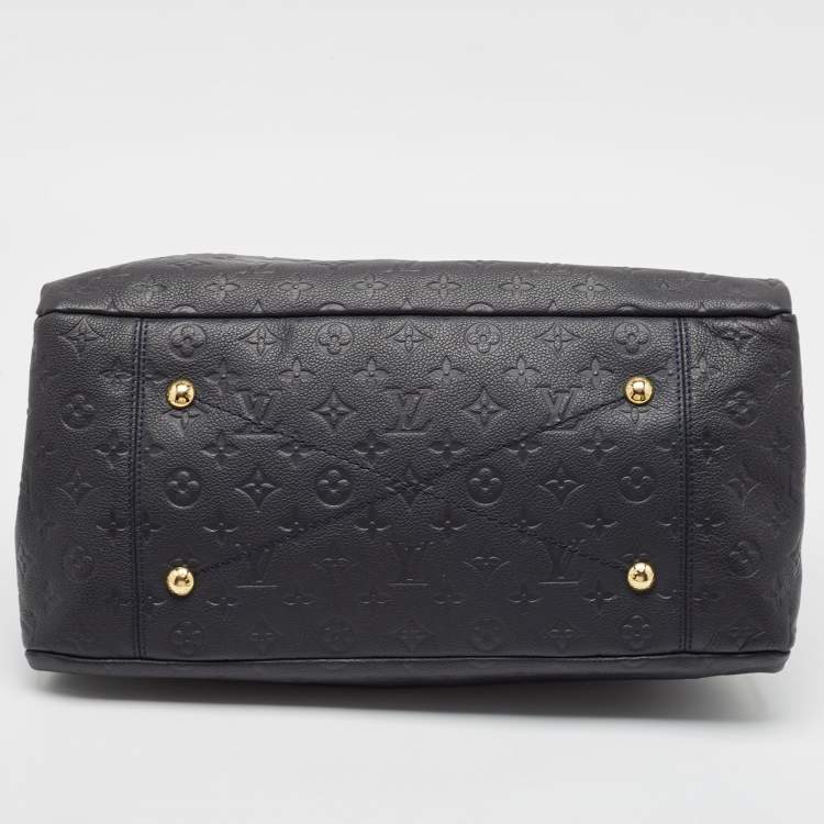 Pre Owned Louis Vuitton Bleu Infini Monogram Empreinte Leather Artsy MM Bag