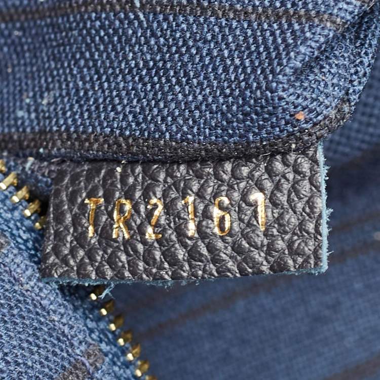 Pre Owned Louis Vuitton Bleu Infini Monogram Empreinte Leather Artsy MM Bag