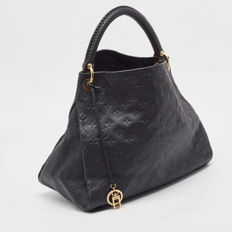 Pre Owned Louis Vuitton Bleu Infini Monogram Empreinte Leather Artsy MM Bag