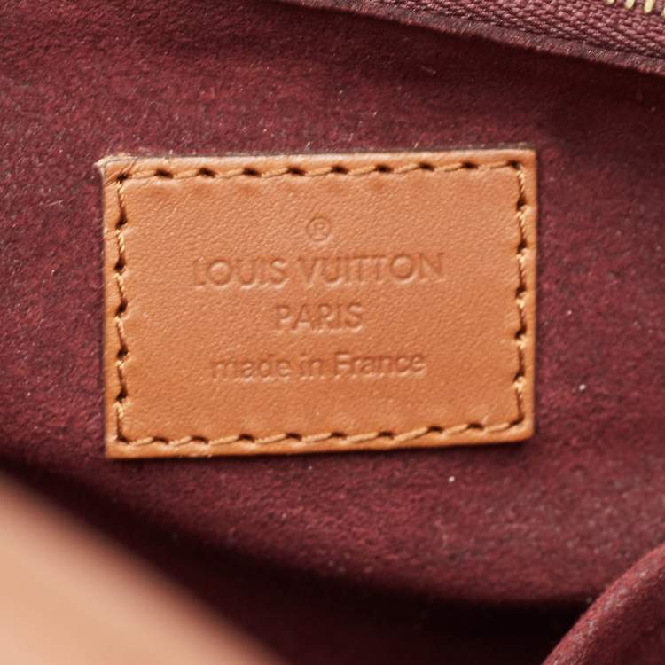 Pre Owned Louis Vuitton Damier Ebene Canvas Ascot Bag
