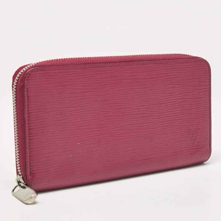 مملوكة مسبقًا Louis Vuitton Fuchsia Epi Leather Zippy Wallet