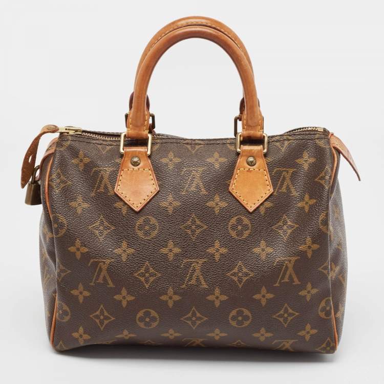 Pre Owned Louis Vuitton Monogram Canvas Speedy 25 Bag