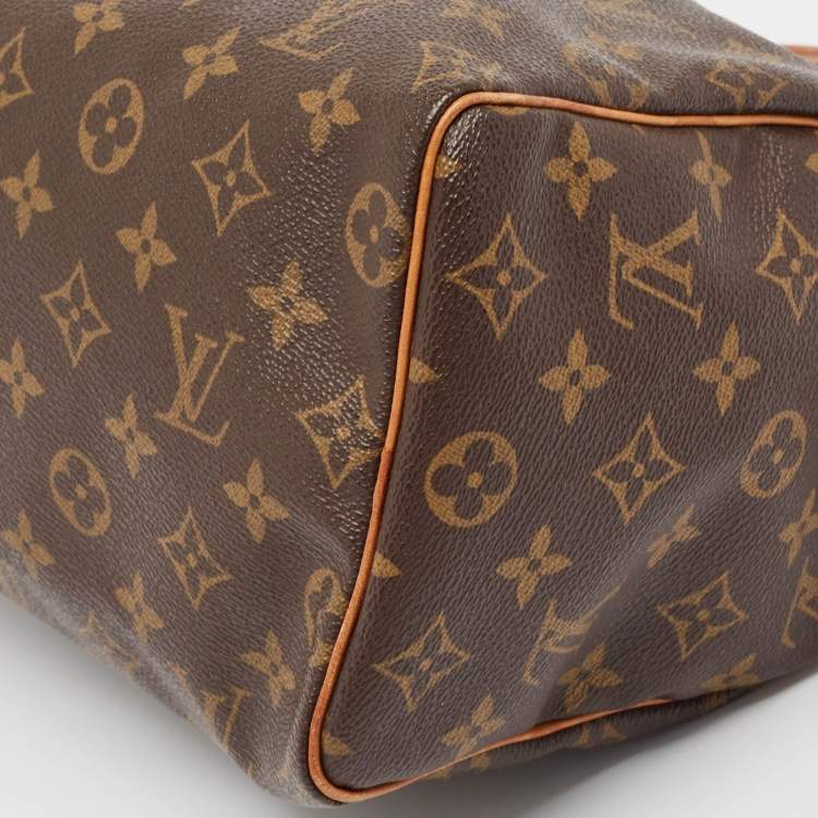Pre Owned Louis Vuitton Monogram Canvas Speedy 25 Bag