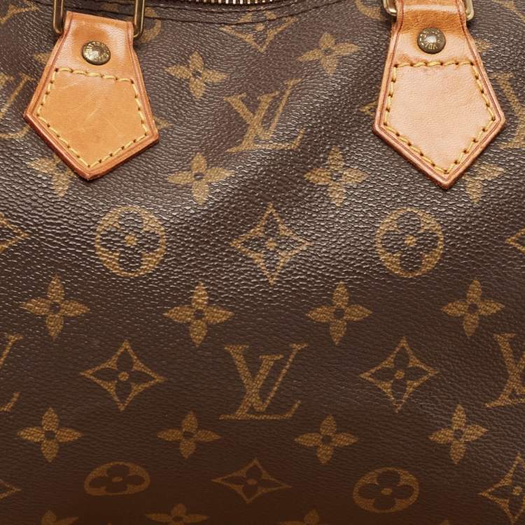 Pre Owned Louis Vuitton Monogram Canvas Speedy 25 Bag