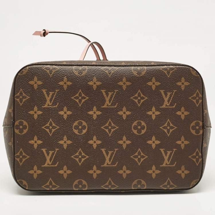 Pre Owned Louis Vuitton Rose Poudre Monogram Canvas NeoNoe MM Bag