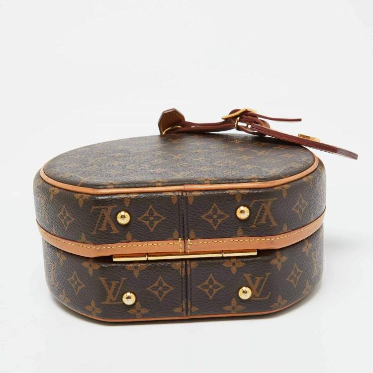 Pre Owned Louis Vuitton Monogram Canvas Petite Boite Chapeau Bag
