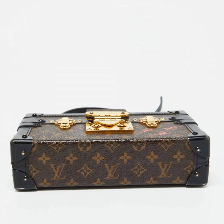 Pre Owned Louis Vuitton Monogram Canvas Petite Malle Bag