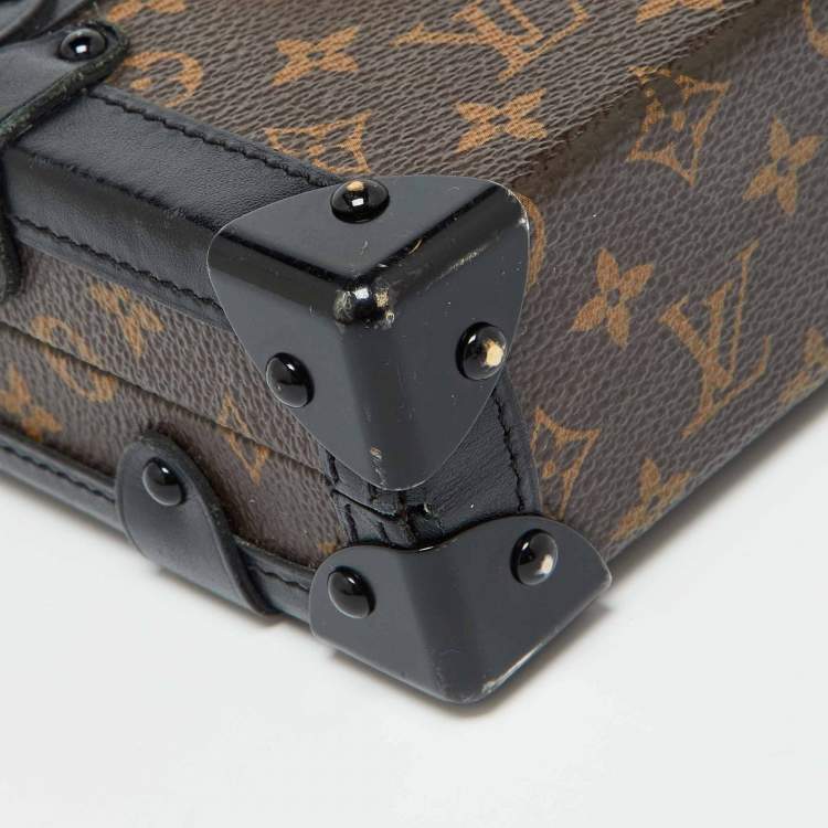 Pre Owned Louis Vuitton Monogram Canvas Petite Malle Bag
