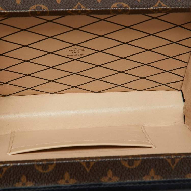 Pre Owned Louis Vuitton Monogram Canvas Petite Malle Bag