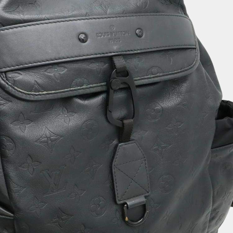Pre Owned Louis Vuitton Monogram Shadow Discovery Backpack