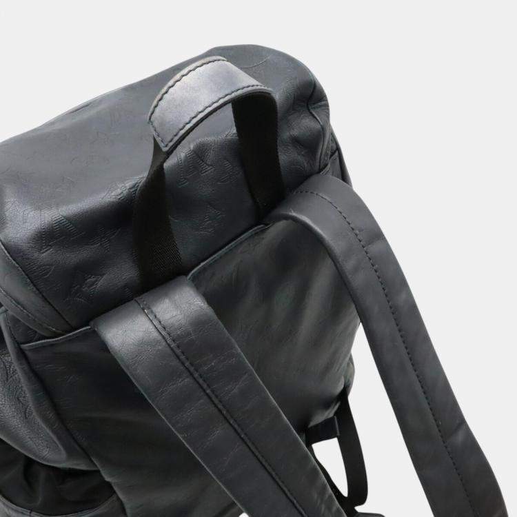 Pre Owned Louis Vuitton Monogram Shadow Discovery Backpack