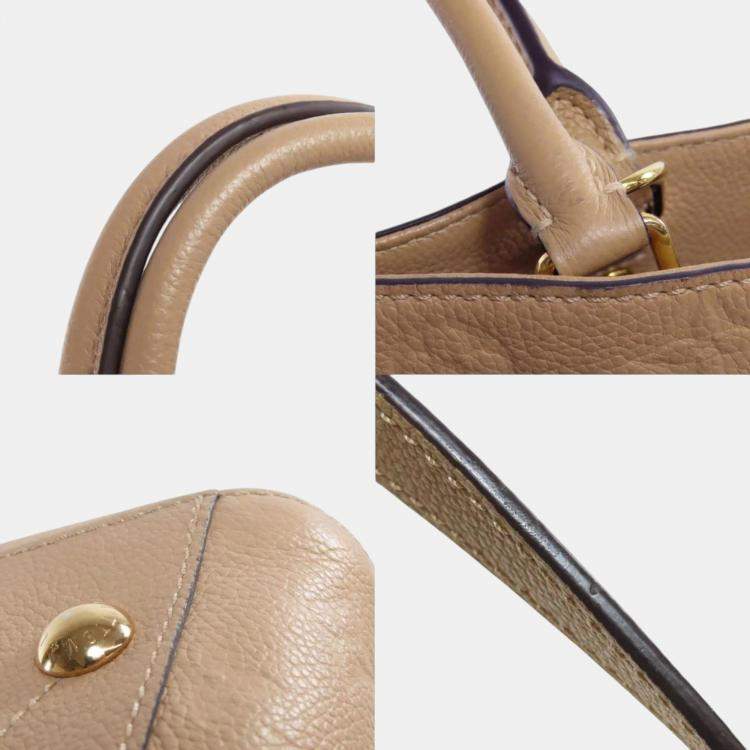 Pre Owned Louis Vuitton Empreinte Montaigne MM Handbag