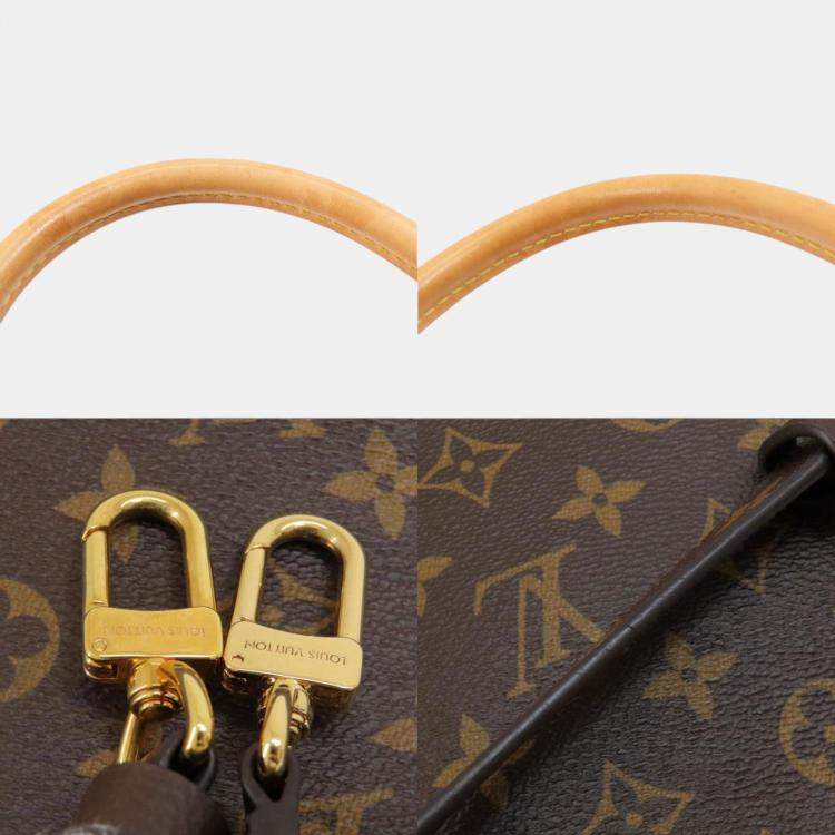 Pre Owned Louis Vuitton Canvas Pallas Monogram Tote Bag