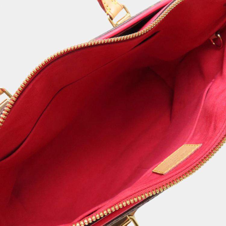 Pre Owned Louis Vuitton Canvas Pallas Monogram Tote Bag