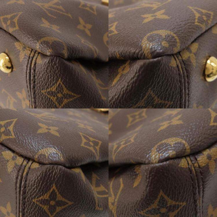 Pre Owned Louis Vuitton Canvas Pallas Monogram Tote Bag