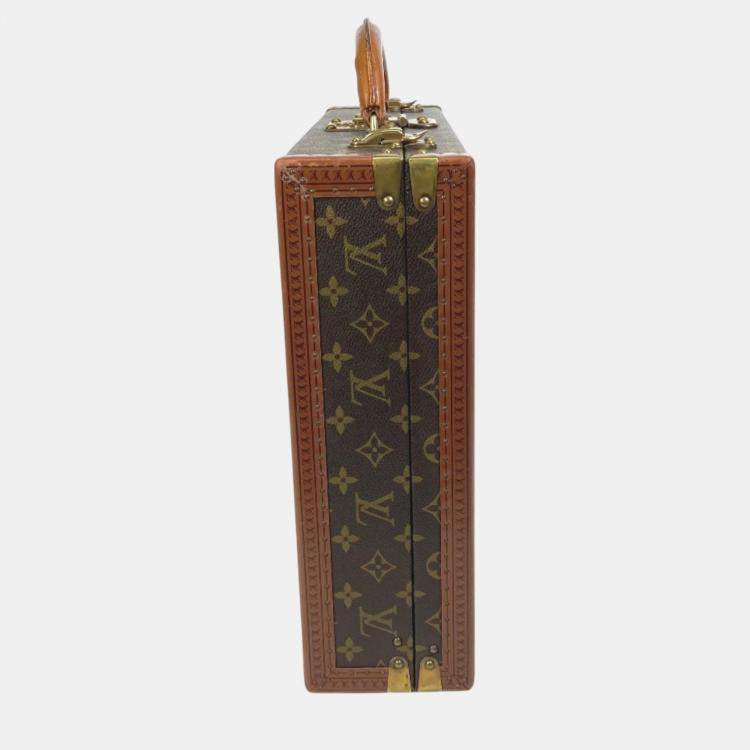 Pre Owned Louis Vuitton Brown Monogram Trunk bag