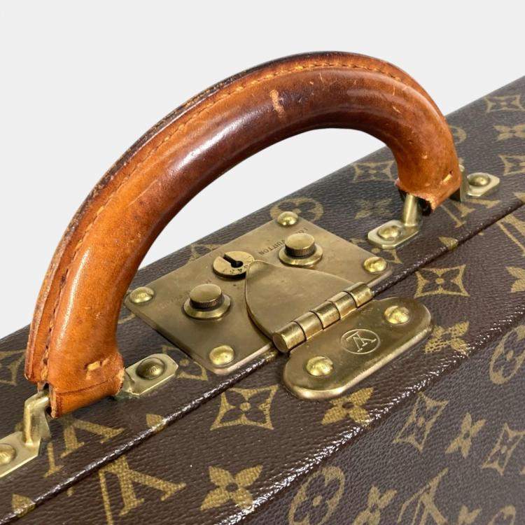 Pre Owned Louis Vuitton Brown Monogram Trunk bag