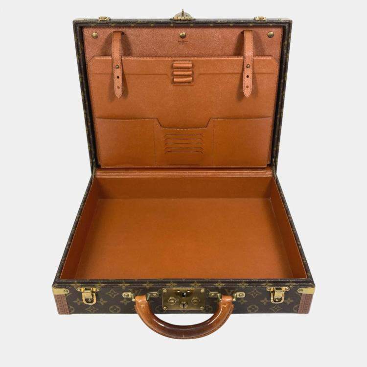 Pre Owned Louis Vuitton Brown Monogram Trunk bag