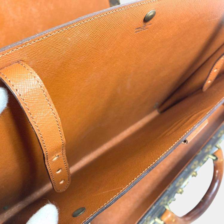 Pre Owned Louis Vuitton Brown Monogram Trunk bag