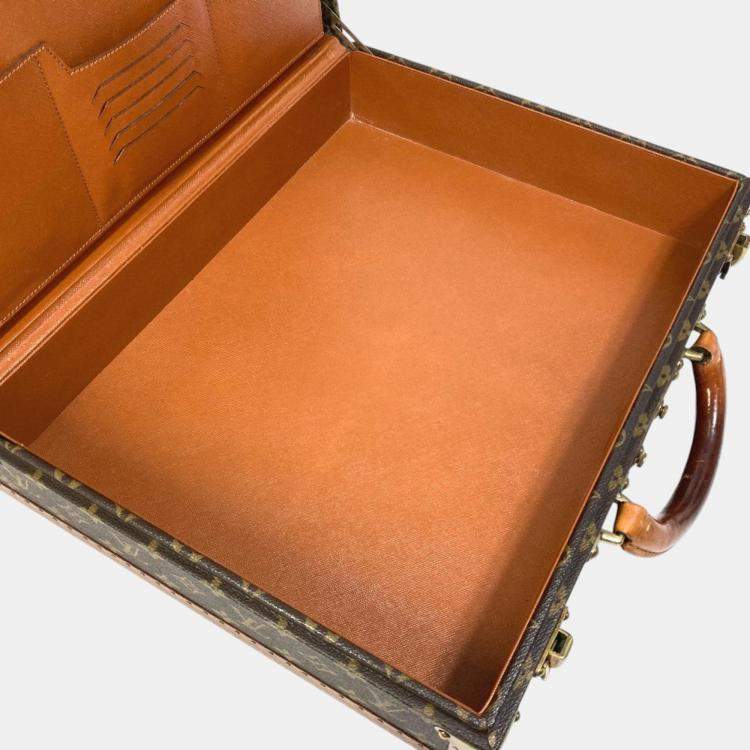 Pre Owned Louis Vuitton Brown Monogram Trunk bag