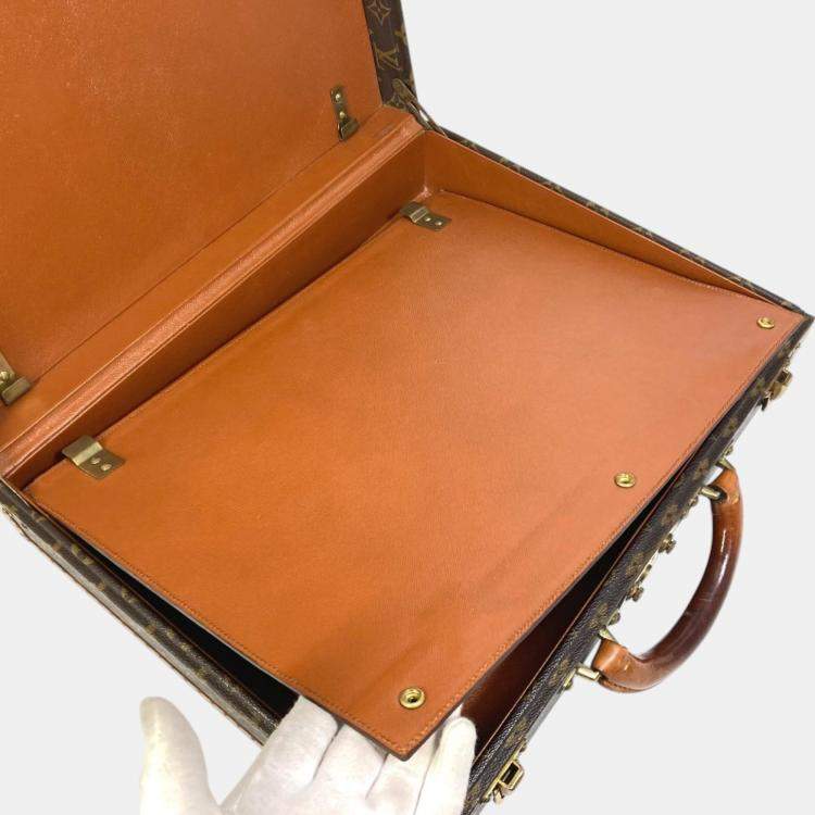 Pre Owned Louis Vuitton Brown Monogram Trunk bag