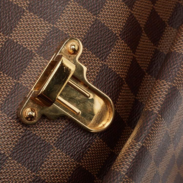مملوكة مسبقًا Louis Vuitton Magnolia Pink Damier Ebene Canvas Clapton Backpack