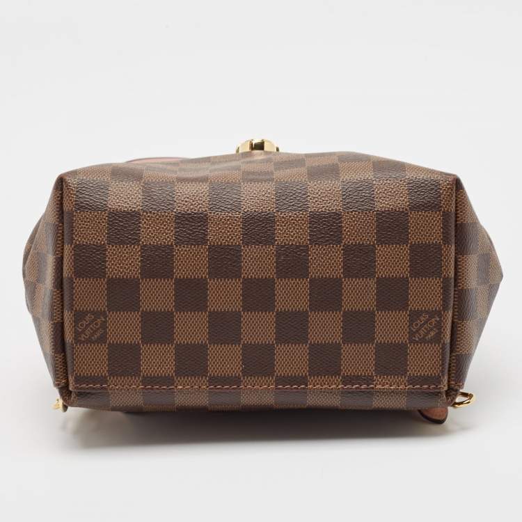 مملوكة مسبقًا Louis Vuitton Magnolia Pink Damier Ebene Canvas Clapton Backpack