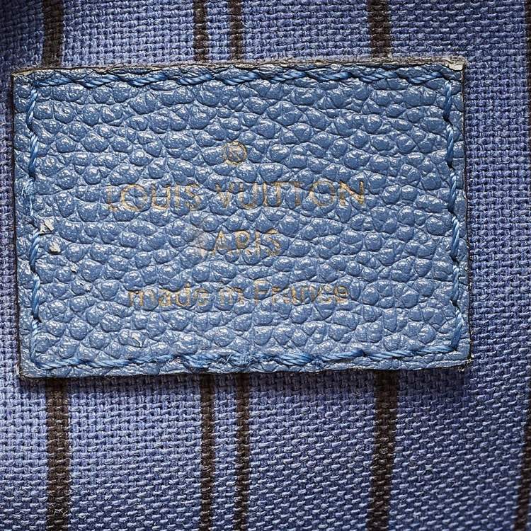 Pre Owned Louis Vuitton Iris Monogram Empreinte Leather Montaigne MM Bag