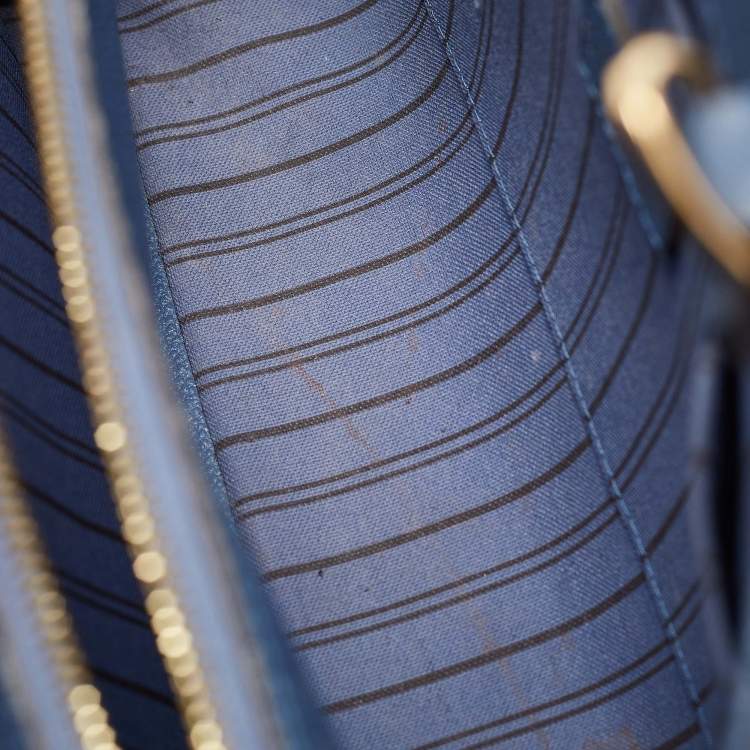 Pre Owned Louis Vuitton Iris Monogram Empreinte Leather Montaigne MM Bag