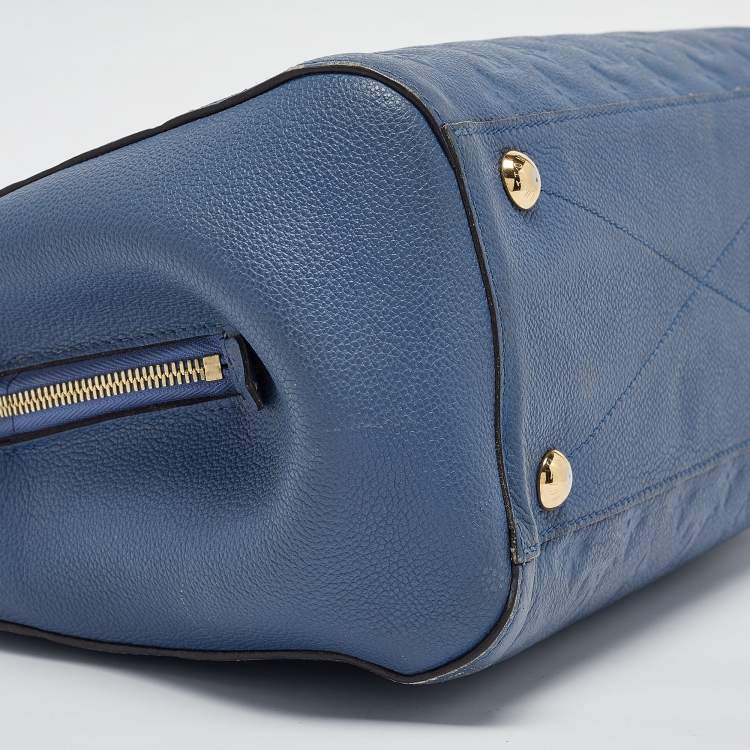 Pre Owned Louis Vuitton Iris Monogram Empreinte Leather Montaigne MM Bag