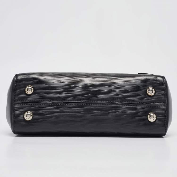 Pre Owned Louis Vuitton Black Epi Leather Cluny BB Bag