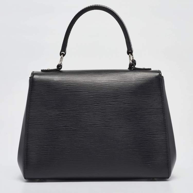 Pre Owned Louis Vuitton Black Epi Leather Cluny BB Bag