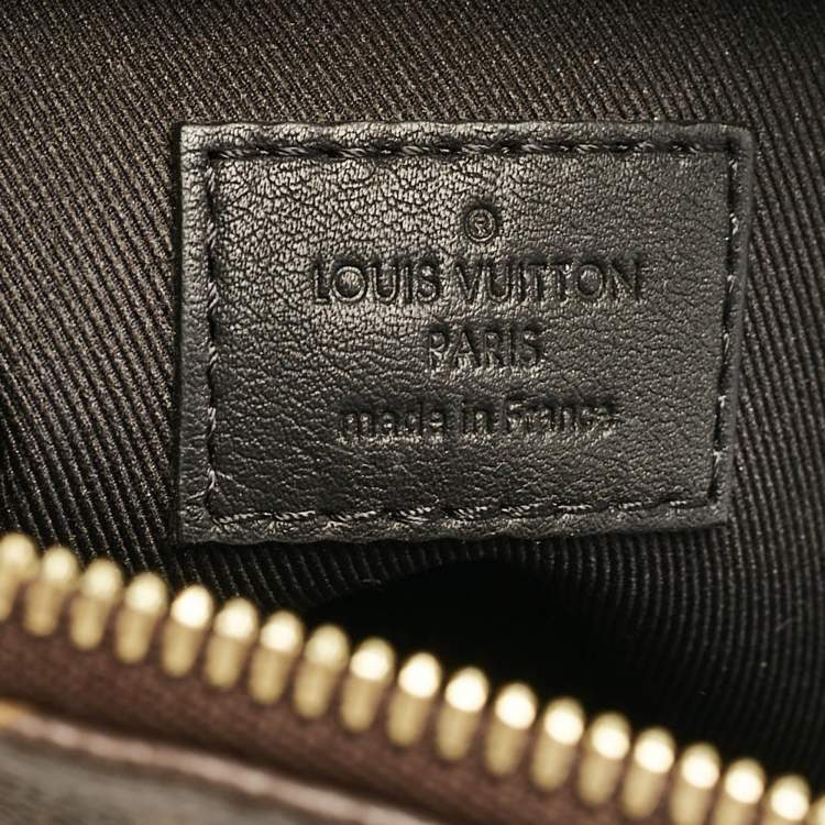 Pre Owned Louis Vuitton Black Monogram Canvas Palm Springs PM Backpack