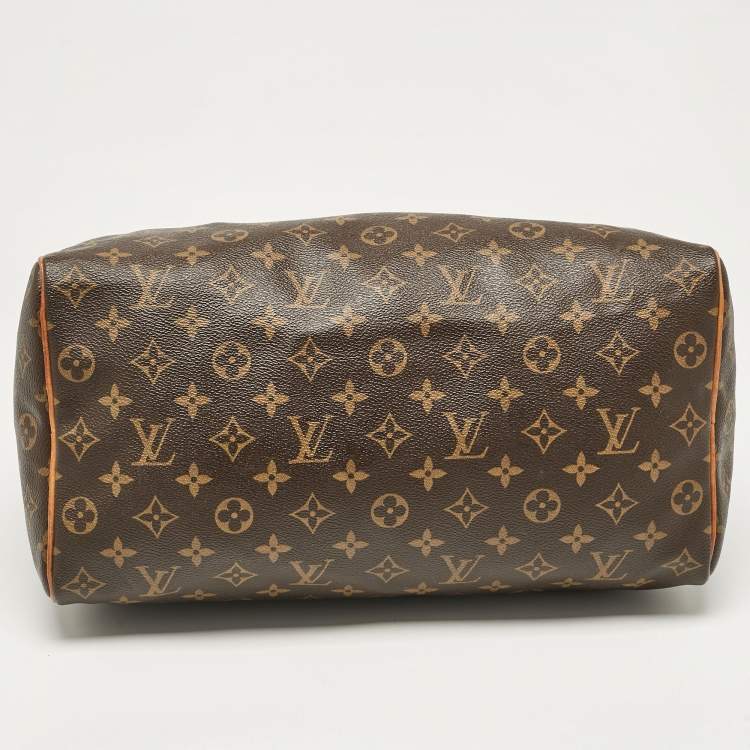 Pre Owned Louis Vuitton Monogram Canvas Speedy 35 Bag