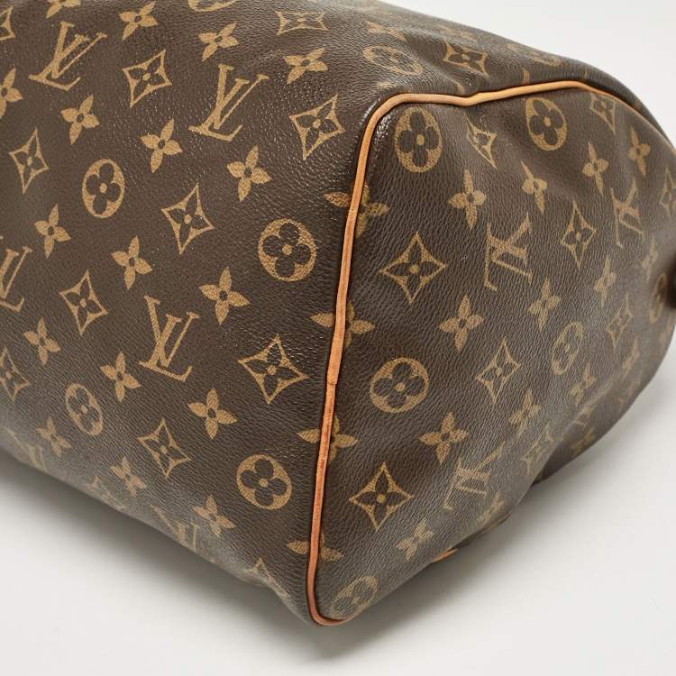 Pre Owned Louis Vuitton Monogram Canvas Speedy 35 Bag