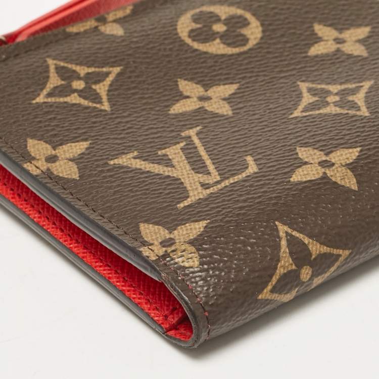Pre Owned Louis Vuitton Monogram Canvas Adele Wallet