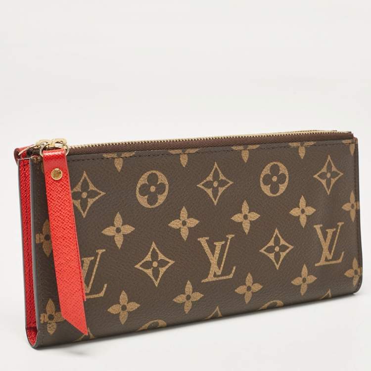 Pre Owned Louis Vuitton Monogram Canvas Adele Wallet