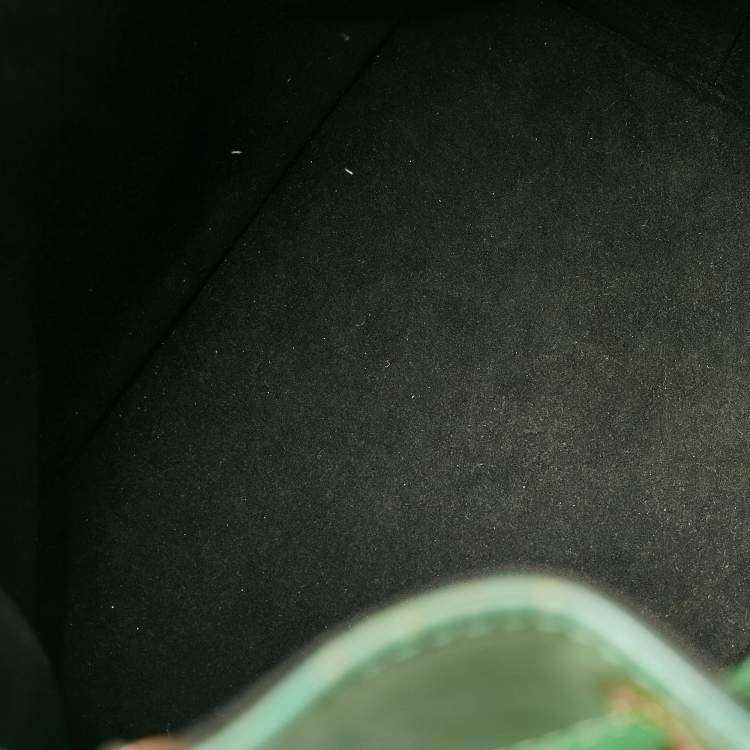 Pre Owned Louis Vuitton Green Epi Leather Petit Noe Bag