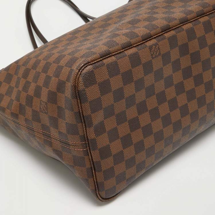Pre Owned Louis Vuitton Damier Ebene Canvas Neverfull GM Bag