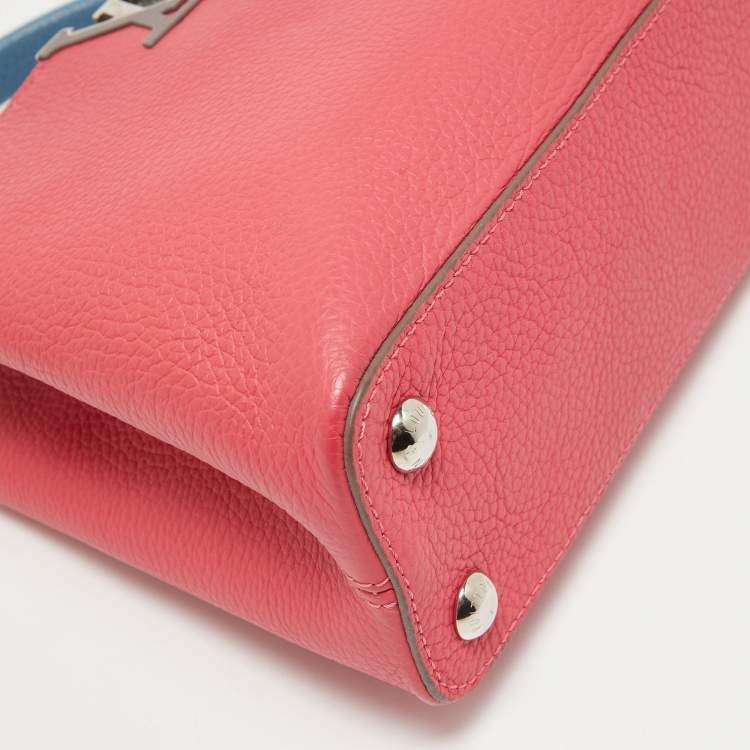 Pre Owned Louis Vuitton Multicolor Taurillon Leather Capucines BB Bag
