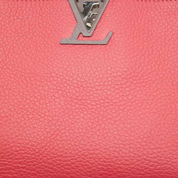 Pre Owned Louis Vuitton Multicolor Taurillon Leather Capucines BB Bag