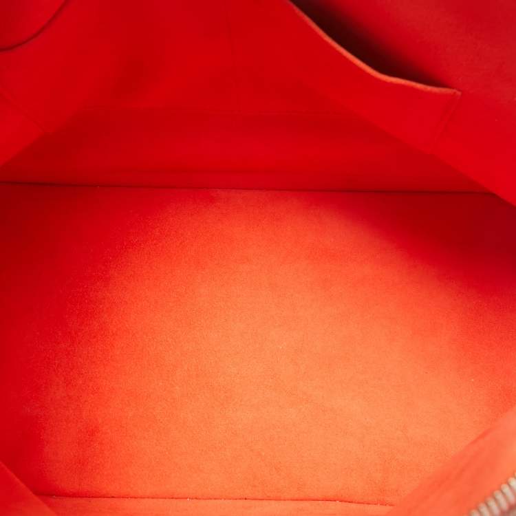 Pre Owned Louis Vuitton Piment Epi Leather Alma GM Bag