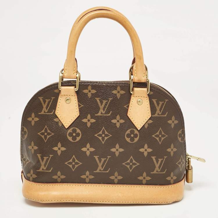 Pre Owned Louis Vuitton Monogram Canvas Alma BB Bag