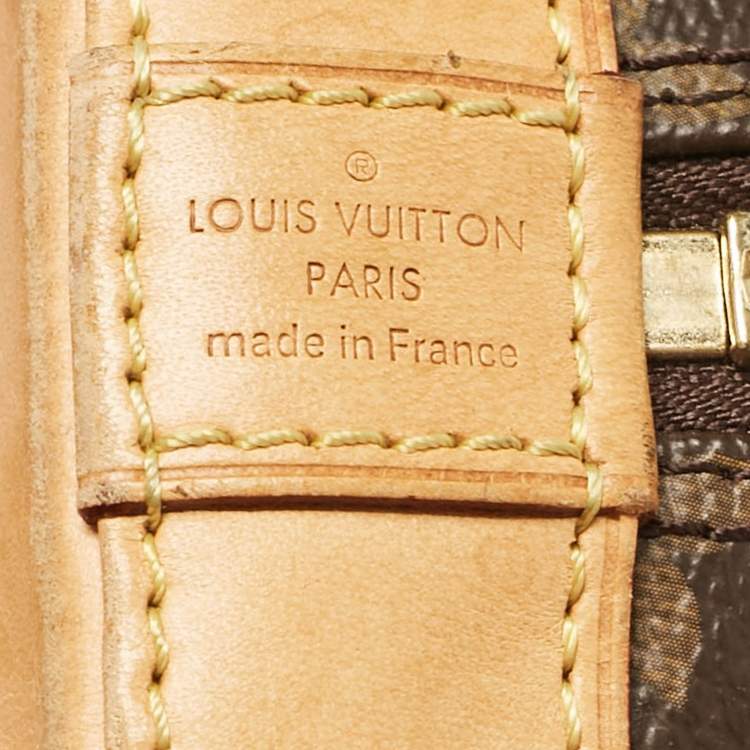 Pre Owned Louis Vuitton Monogram Canvas Alma BB Bag