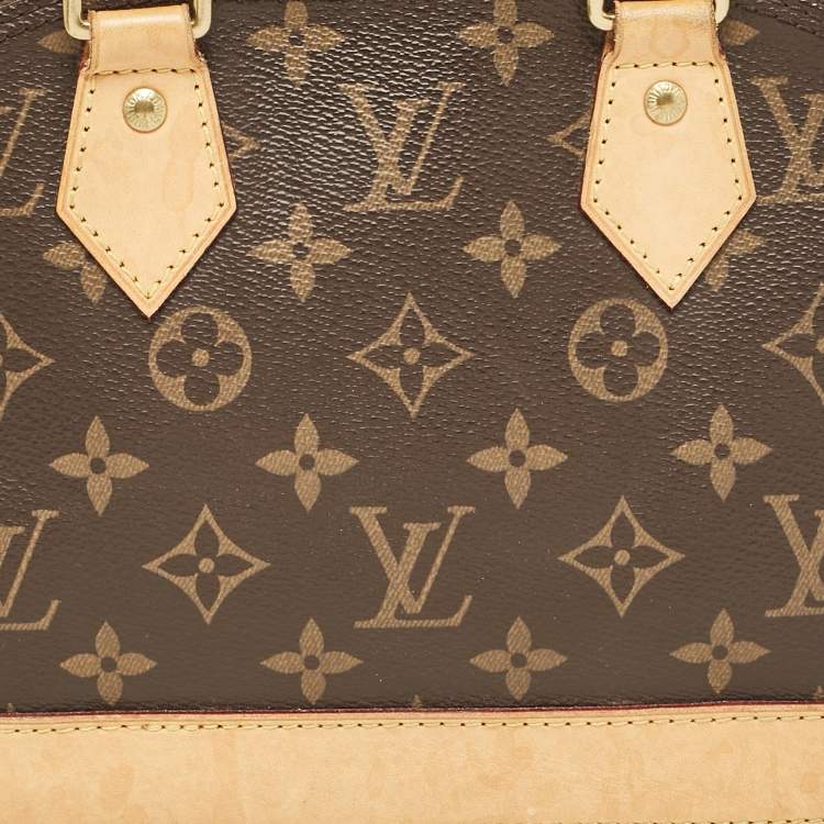 Pre Owned Louis Vuitton Monogram Canvas Alma BB Bag